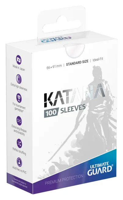 Ultimate Guard White Katana Sleeves